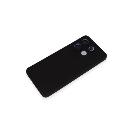 Redmi Note 13 Pro 5G Kılıf Nano içi Kadife Silikon - Siyah