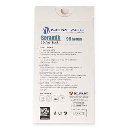 Y36 3D Antistatik Seramik Nano Ekran Koruyucu