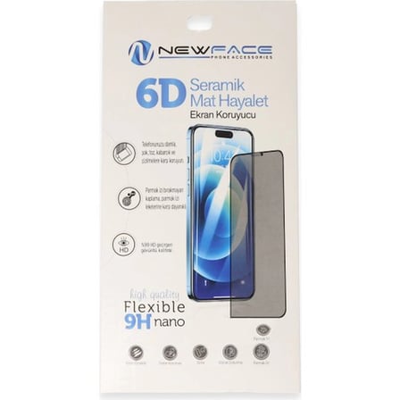Redmi Note 8 6D Antistatik Mat Seramik Hayalet Nano Ekran Koruyucu