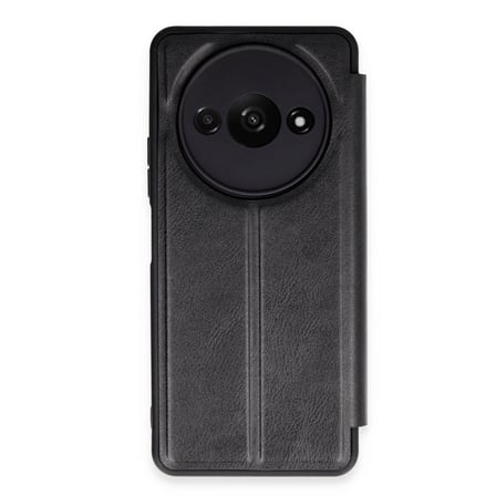 Redmi A3 4G Kılıf Flip Cover - Siyah