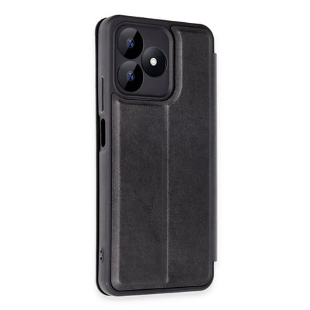 Note 50 4G Kılıf Flip Cover - Siyah