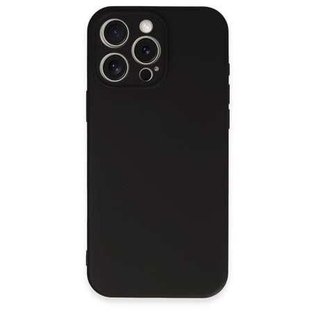 iPhone 16 Pro Kılıf First Silikon - Siyah
