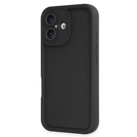 iPhone 16 Kılıf Viera Silikon - Siyah