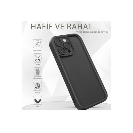 Galaxy A16 5G Kılıf Viera Silikon - Siyah