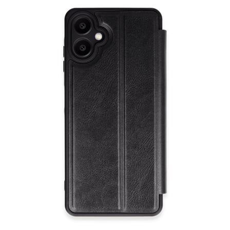 Galaxy A06 Kılıf Flip Cover - Siyah