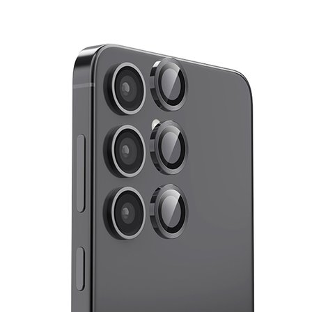 Galaxy S24 FE Raze Metal Kamera Lens - Siyah