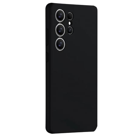 Galaxy S25 Ultra Kılıf Nano içi Kadife Silikon - Siyah