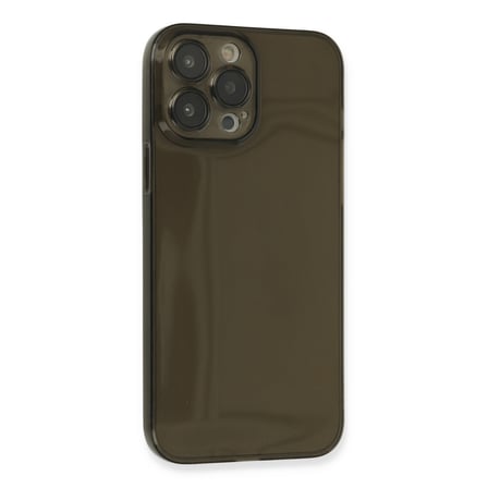 iPhone 13 Pro Kılıf Fly Lens Silikon - Siyah