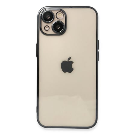 iPhone 13 Kılıf Razer Lensli Silikon - Siyah
