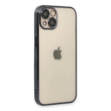 iPhone 13 Kılıf Razer Lensli Silikon - Siyah