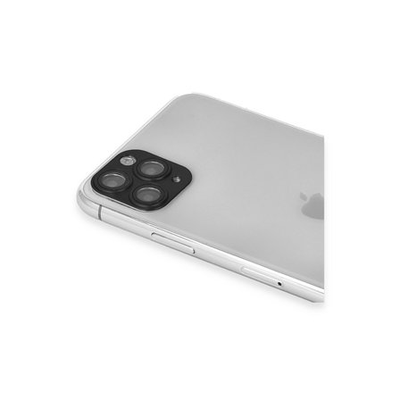 Erdo Ticaret Kamera Lens Koruyucu iPhone 11 Pro Max Siyah Alüminyum