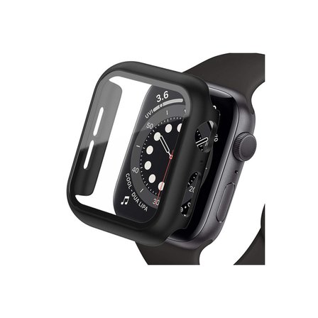 Watch Ultra 49mm Camlı Kasa Ekran Koruyucu - Siyah