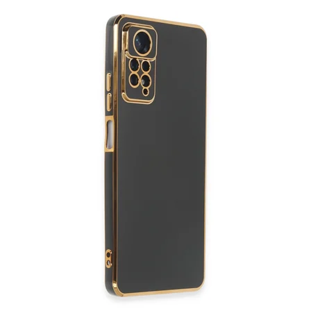 Redmi Note 12 Pro 4G Kılıf Volet Silikon - Siyah