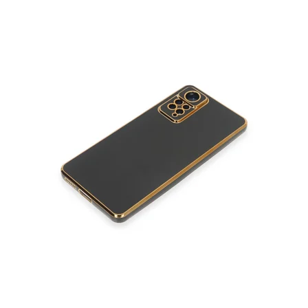 Redmi Note 12 Pro 4G Kılıf Volet Silikon - Siyah