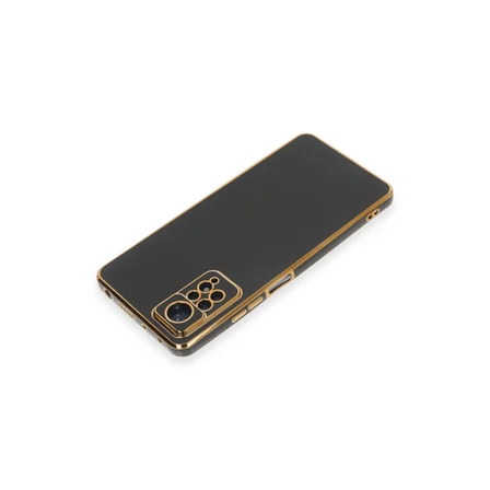 Redmi Note 12 Pro 4G Kılıf Volet Silikon - Siyah