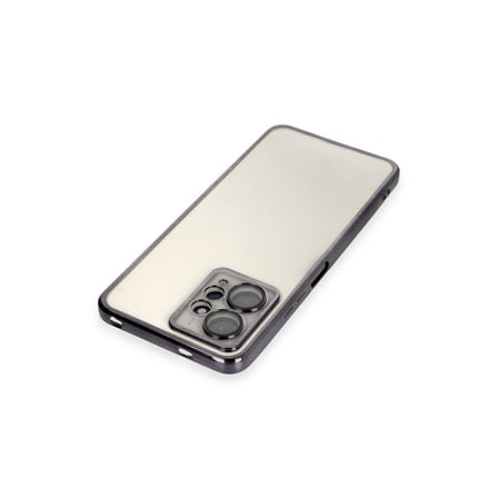 Redmi Note 12 4G Kılıf Razer Lensli Silikon - Siyah