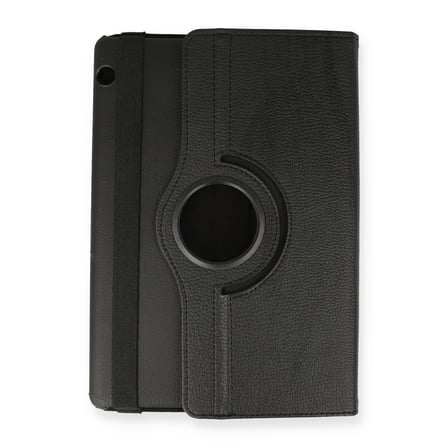 MediaPad T5 10 Kılıf 360 Tablet Deri Kılıf - Siyah