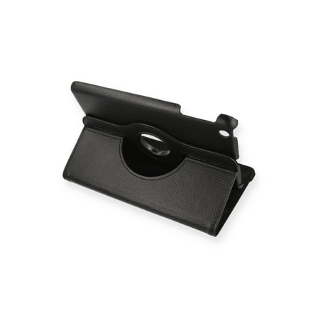 iPad Mini 1 Kılıf 360 Tablet Deri Kılıf - Siyah