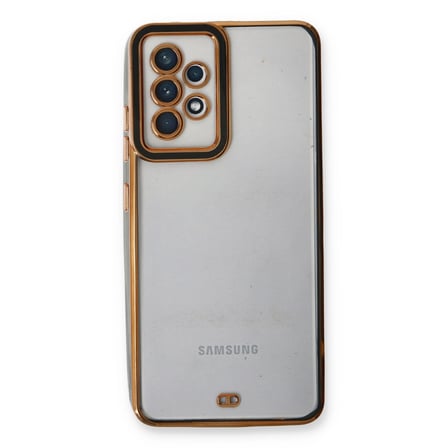 Galaxy A33 5G Kılıf Liva Lens Silikon - Siyah