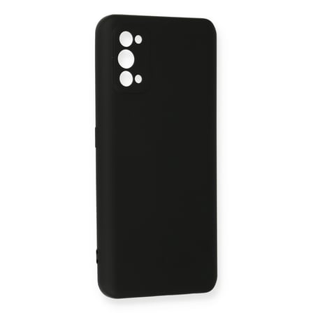 Realme 7 Pro Kılıf Nano içi Kadife Silikon - Siyah
