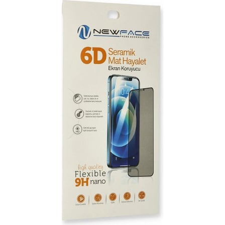 Redmi 12C 6D Mat Seramik Hayalet Nano Ekran Koruyucu