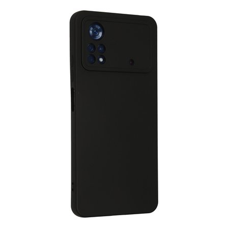 Poco X4 Pro 5G Kılıf Nano içi Kadife Silikon - Siyah