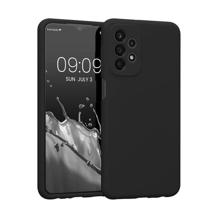 Galaxy A53 5G Kılıf First Silikon - Siyah