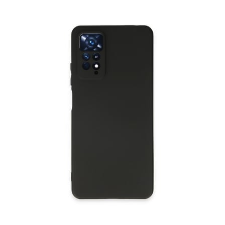 Redmi Note 11 Kılıf First Silikon - Siyah