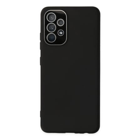 Galaxy A33 5G Kılıf Lansman Glass Kapak - Siyah