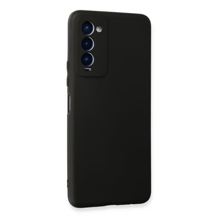 Camon 18 Kılıf First Silikon - Siyah