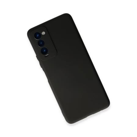 Camon 18 Kılıf First Silikon - Siyah