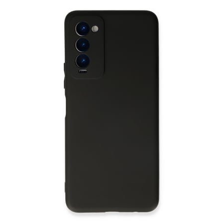 Camon 18 Kılıf First Silikon - Siyah