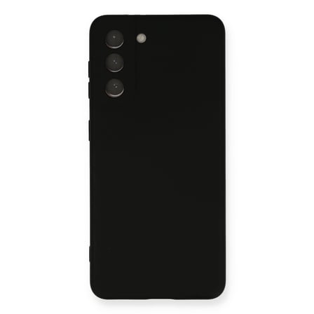 Galaxy S21 Kılıf Nano içi Kadife Silikon - Siyah