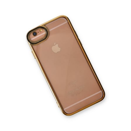 iPhone 6 Kılıf Liva Lens Silikon - Siyah