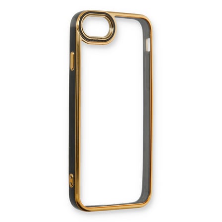 iPhone 6 Kılıf Liva Lens Silikon - Siyah