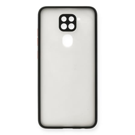 Erdo Ticaret Xiaomi Redmi Note 9 Kılıf Silikon Arka Kılıf Siyah