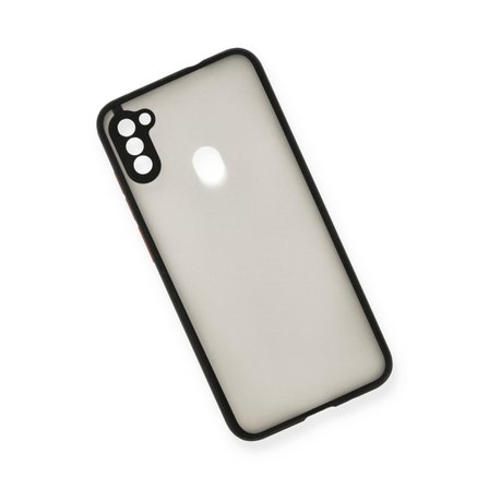 Galaxy A11 Kılıf Montreal Silikon Kapak - Siyah