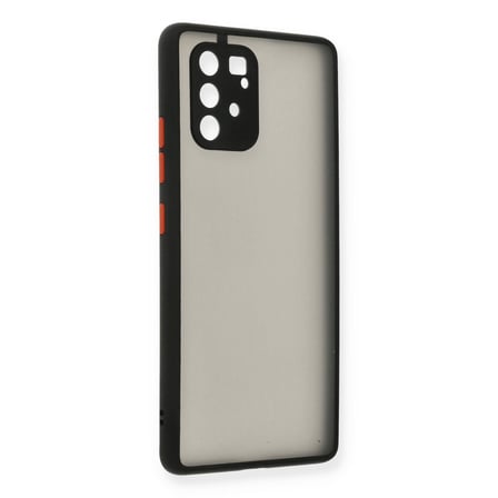 Galaxy A91 / S10 Lite Kılıf Montreal Silikon Kapak - Siyah