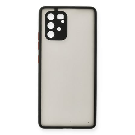 Galaxy A91 / S10 Lite Kılıf Montreal Silikon Kapak - Siyah