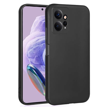 Erdo Ticaret Redmi Note 12 4G Kılıf First Silikon Siyah