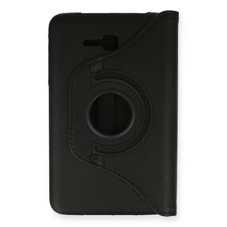 Galaxy T110 / T113 Tab 3 Lite 7 Kılıf 360 Tablet Deri Kılıf - Siyah