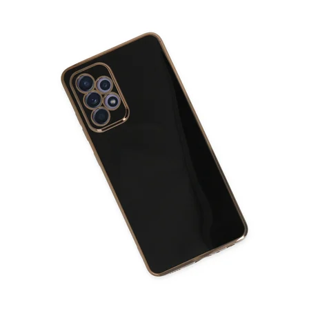 Galaxy A52 Kılıf Volet Silikon - Siyah