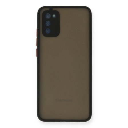 Galaxy A02S Kılıf Montreal Silikon Kapak - Siyah