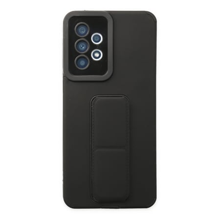 Galaxy A33 5G Kılıf Mega Standlı Silikon - Siyah