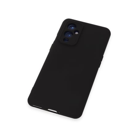 One Plus 9 Kılıf Nano içi Kadife Silikon - Siyah
