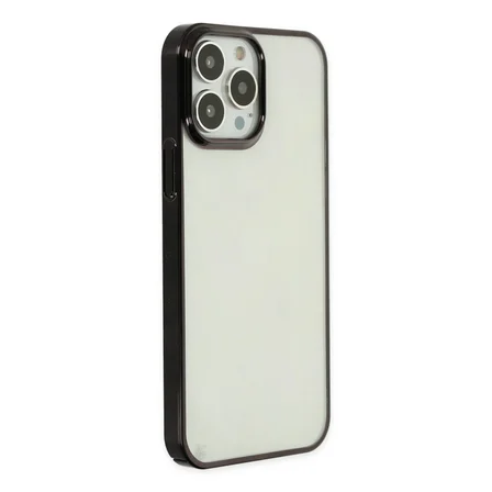 iPhone 14 Pro Max Kılıf Element Silikon - Siyah