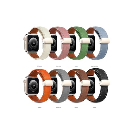 Watch 38mm KR414 Daks Deri Kordon - Siyah