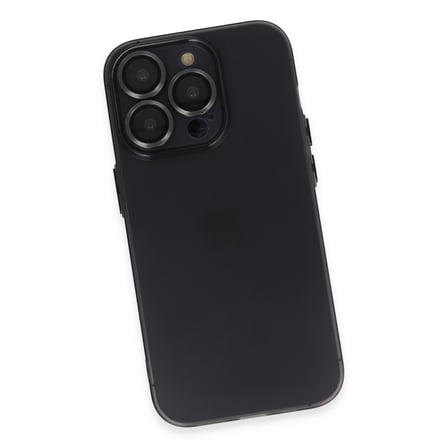 iPhone 13 Pro Kılıf Luko Lens Silikon - Siyah