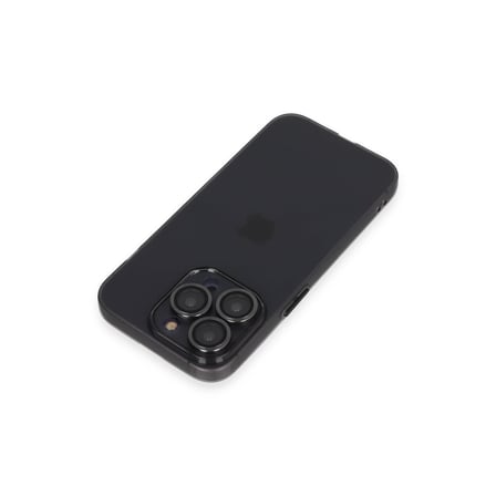 iPhone 13 Pro Kılıf Luko Lens Silikon - Siyah