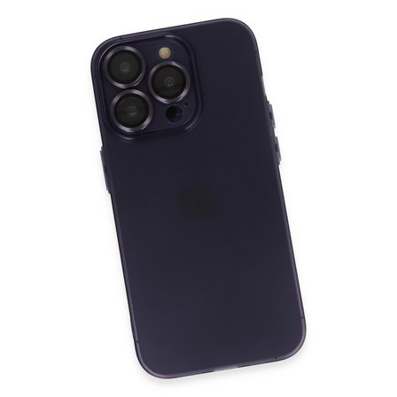 iPhone 14 Pro Max Kılıf Luko Lens Silikon - Siyah
